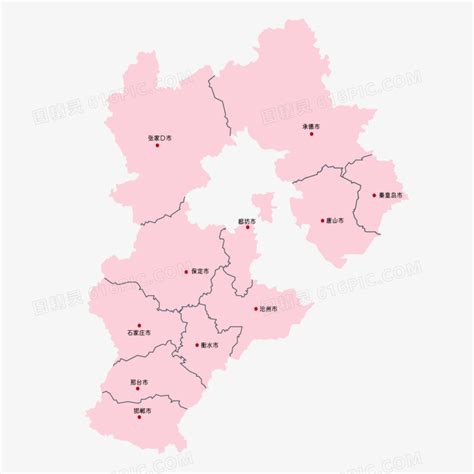 河北省地图可放大图片