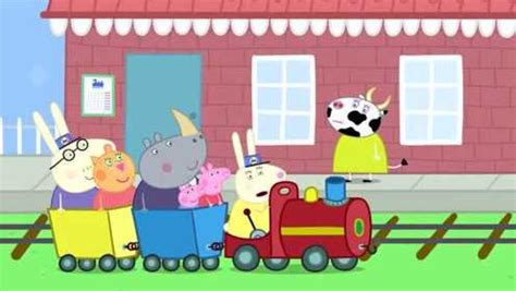 小猪佩奇猪爷爷开着小火车，突然被赶下车，兔小姐要征用火车_高清1080P在线观看平台_腾讯视频