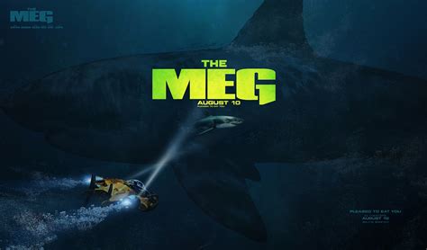 《巨齿鲨》最新海报现海底危情 高难度水下拍摄成最大挑战