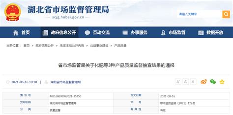 湖北省市场监管局公布防护用品抽查不合格名单-中国质量新闻网