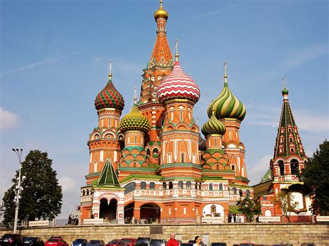 俄罗斯莫斯科圣瓦西里大教堂高清图片下载-正版图片500942688-摄图网