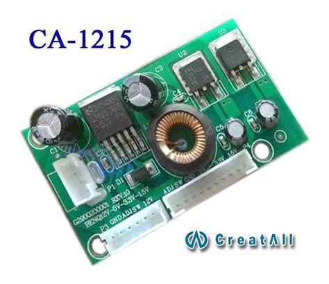 Creatall CA1215 12V to 5V to 3.3V to 1.5V voltage conversion board 12V ...