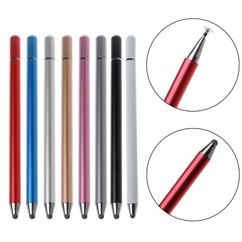 批发双头电容笔触屏笔圆盘笔 手机平板适用于pad手写笔触控笔-阿里巴巴