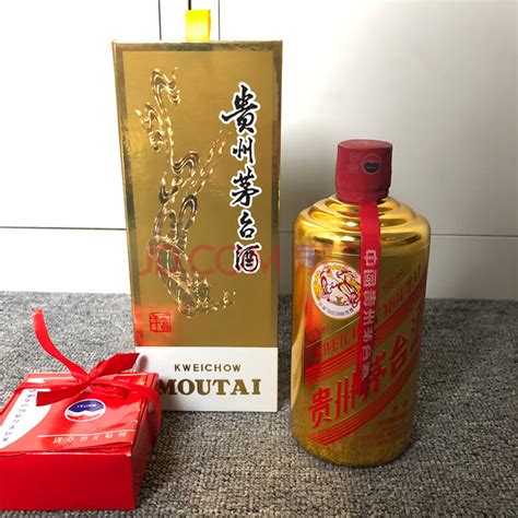 标的738 一瓶2017年贵州飞天茅台酒华致金53度白酒－海关/政府-京东拍卖