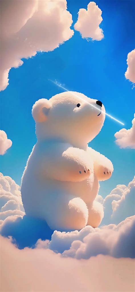 可爱的白熊系列壁纸图片 可爱的白熊系列壁纸图片