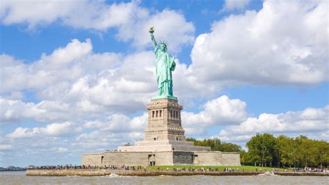 自由女神像美国纪念碑具有里程碑意义自由女神自由小姐图片免费下载_建筑素材免费下载_办图网