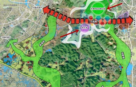 桂林2030规划图,桂林三环路规划图,桂林市城市规划图(第6页)_大山谷图库