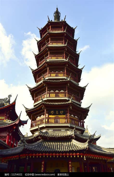 无锡南朝寺的妙光塔高清图片下载_红动中国