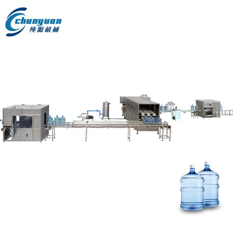 QGF600-全自动桶装水生产线 桶装纯净水灌装机-苏州松发机械有限公司