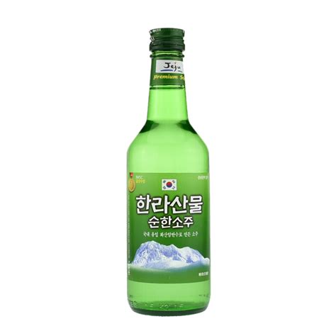 韩国进口汉拿山烧酒系列混装清酒360ml*4瓶原味清淡味玻璃瓶装_虎窝淘
