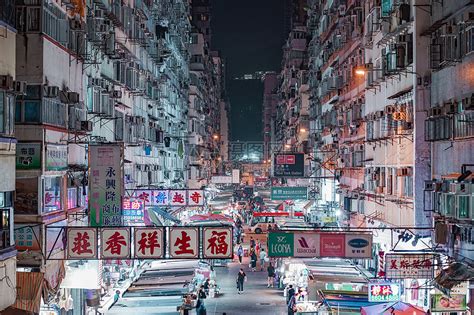 街道夜景图片