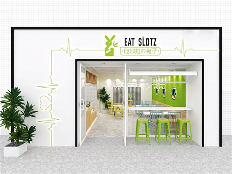 “一个健人”轻食店装修设计-梵意空间设计