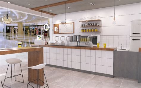 奶茶加盟连锁店SI空间设计-奶茶店SI设计-上海品牌策划VI设计公司