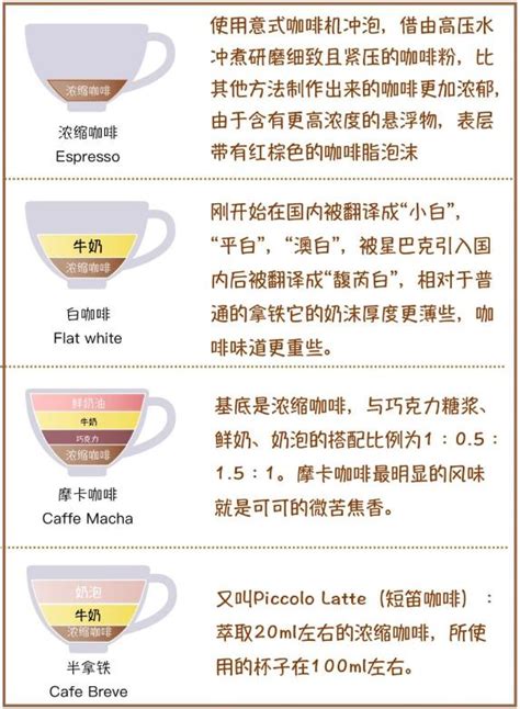 咖啡种类图标设计图__餐饮美食_生活百科_设计图库_昵图网nipic.com