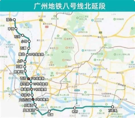 广州地铁13号线二期进度（2023年1月）- 广州本地宝