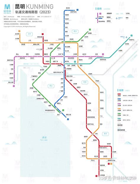 真实的地铁线路地图（2019年春季版） - 知乎