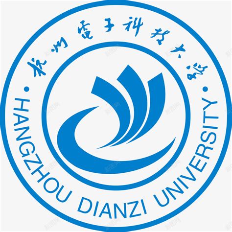 杭州电子科技大学校徽logo矢量标志素材 - 设计无忧网