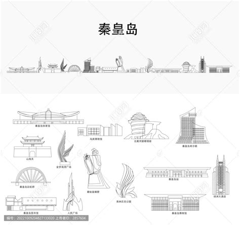 秦皇岛地标建筑,建筑园林,设计素材,设计模板,汇图网www.huitu.com