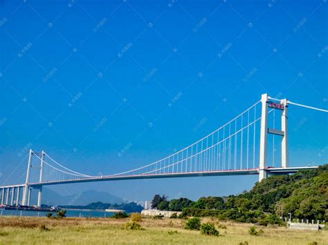 广州虎门大桥桥梁交通摄影图配图高清摄影大图-千库网