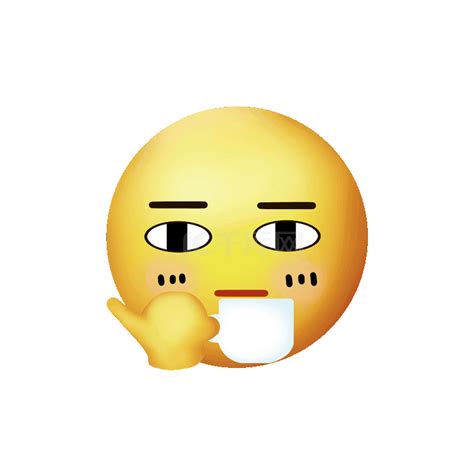 喝茶表情包图片