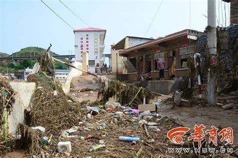 【现场视频+多图】绥德义合镇遭遇强降水，洪水高达2米之多，洪灾造成全县25497人受灾