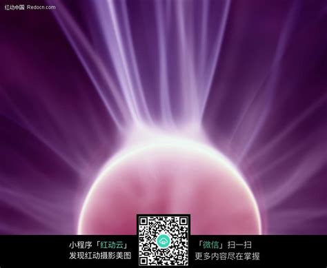 紫色的太阳光芒图片免费下载_红动中国