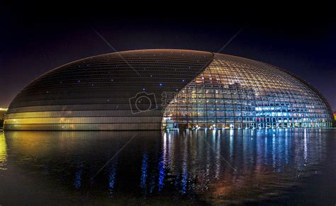 北京国家大剧院高清图片下载-正版图片500512006-摄图网