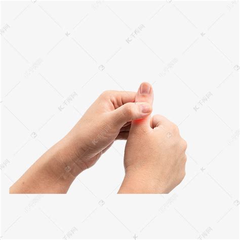 大拇指手指疼痛素材图片免费下载-千库网