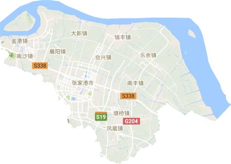 张家港市地图 - 张家港市卫星地图 - 张家港市高清航拍地图 - 便民查询网地图