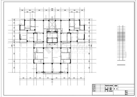 【18层】18层住宅楼土建装饰工程量计算（含CAD图）_住宅小区_土木在线