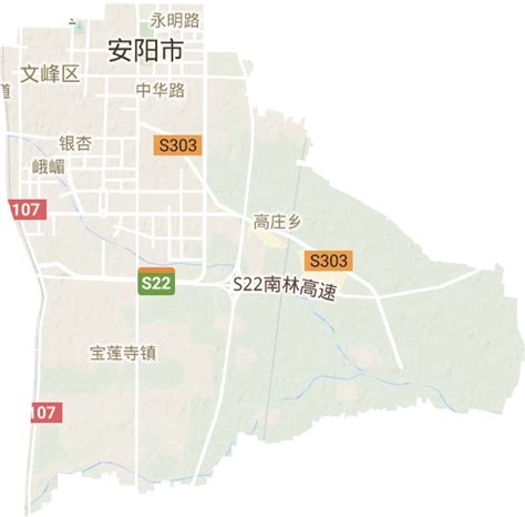 安阳市地图图片