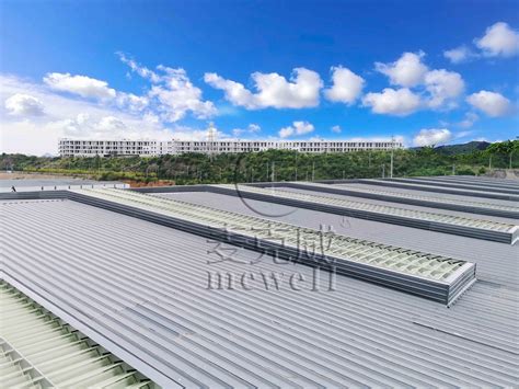 晖阳（贵州）年产10万吨锂电池负极材料项目（一期）-贵州薄型排烟通风天窗