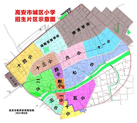2023年西昌市城区初中招生服务范围一览(含示意图)_小升初网