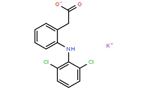 双氯芬酸钾结构式_化学式 – 960化工网