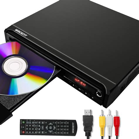 DVD Player for TV, DVD CD Player with HD 1080p Upscaling, HDMI & AV ...