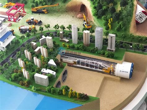 建筑工程施工场景-上海境海模型制作厂家