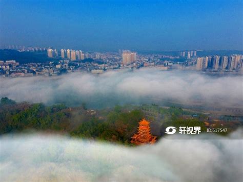广安奎阁公园全景 图片 | 轩视界