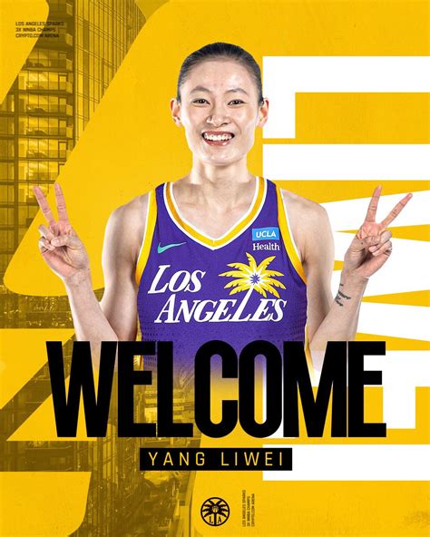 WNBA洛杉矶火花队官方：球队正式签下中国球员杨力维-直播吧