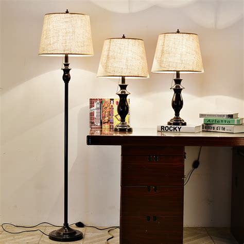 极简落地灯客厅卧室现代简约立式台灯美式轻奢沙发床头灯书房阅读-美间设计