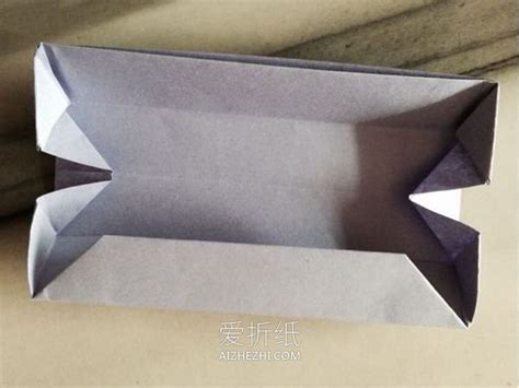 长方形纸盒子怎么折-百度经验