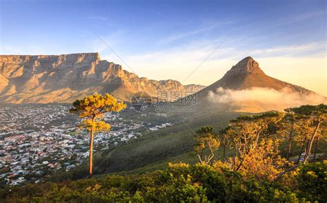 南非开普敦狮头山高清图片下载-正版图片502836932-摄图网