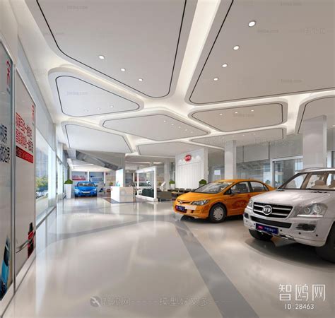 汽车4s店设计案例效果图2 | 火星网－中国数字艺术第一门户