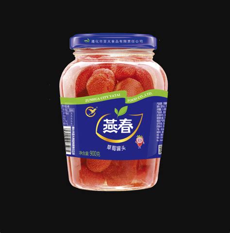 900克草莓罐头-遵化市亚太食品有限责任公司