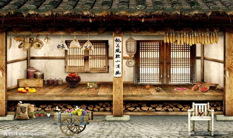 农家小院图片