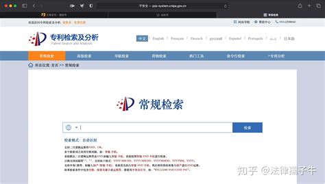 中国专利信息公布公告查询系统