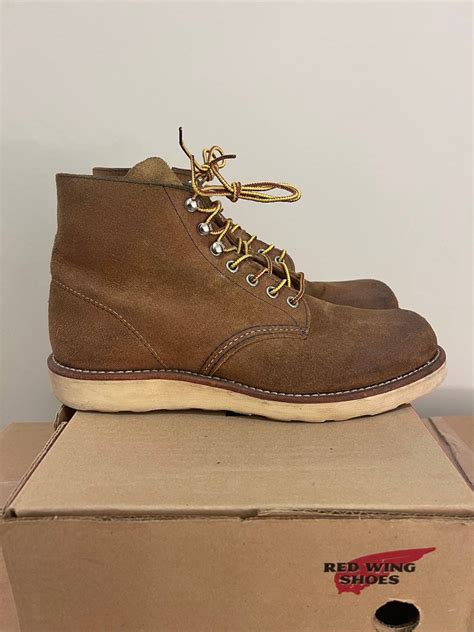 Red Wing 8181 Heritage Work Round Toe Boot | Grailed
