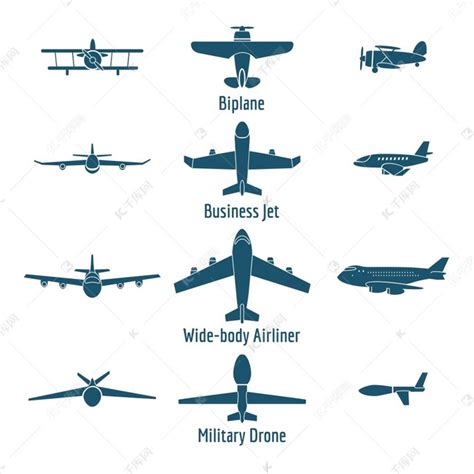 各种飞机图片及名称,类型图片及名称,分类图片及名称_大山谷图库