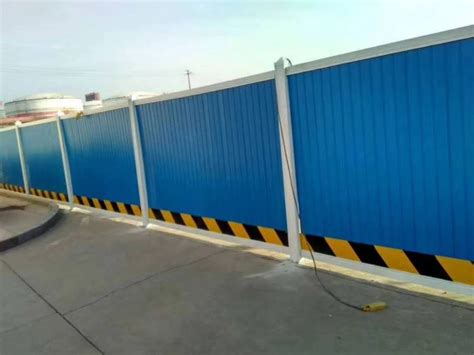台山江门施工建筑彩钢板围挡0326厚隔离挡板可定制生产