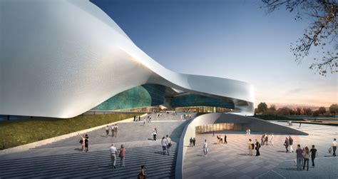美国·亚特兰大“花瓣屋顶”体育场---360 Architecture-搜建筑网