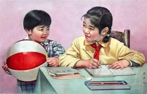 18幅风情年画，带你穿越回六十年代的中国